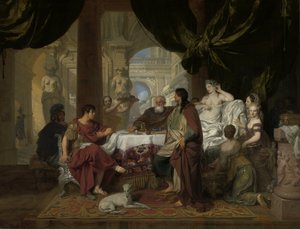 クレオパトラの宴会、1675-80年頃